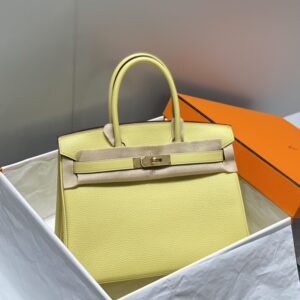 Replica Hermes Birkin Yellow - elite superclone designer purse