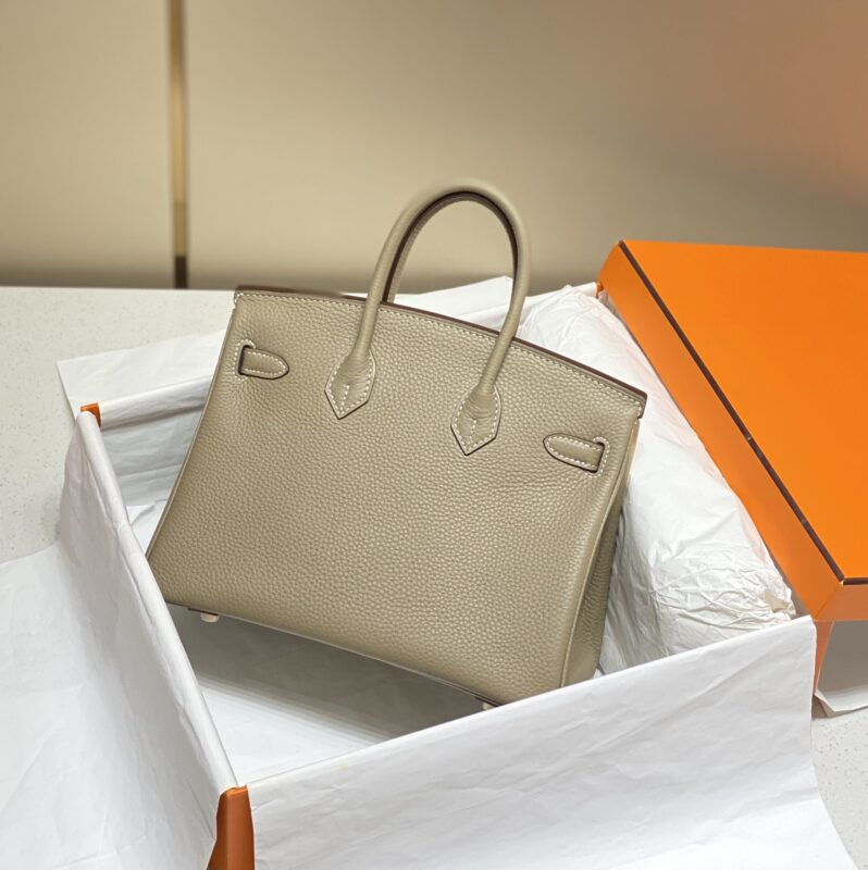 Replica Hermes Birkin Turtledove Silver - premium-grade designer purse dupe