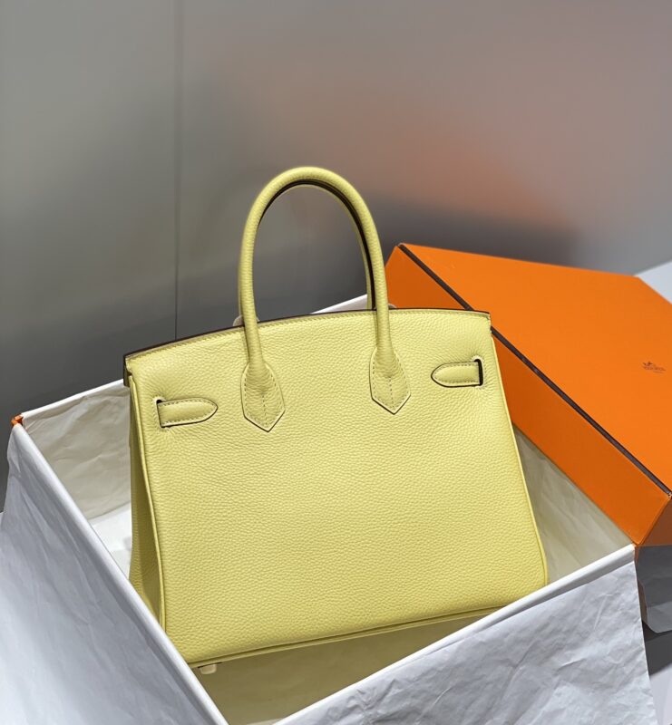 Replica Hermes Birkin Yellow - ultra-realistic fake designer tote