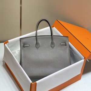 Replica Hermes Birkin Pewter Grey - realistic designer-inspired fake bag