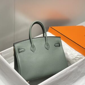 Replica Hermes Birkin Almond Green - best-selling designer handbag dupe