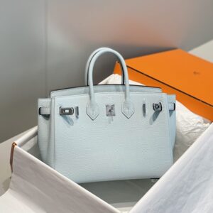 Replica Hermes Birkin Grail Blue - realistic designer-inspired fake bag