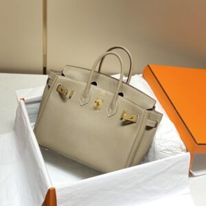 Replica Hermes Birkin Turtledove Silver - best-selling designer handbag dupe