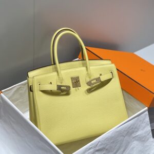 Replica Hermes Birkin Yellow - high-accuracy replica luxury purse