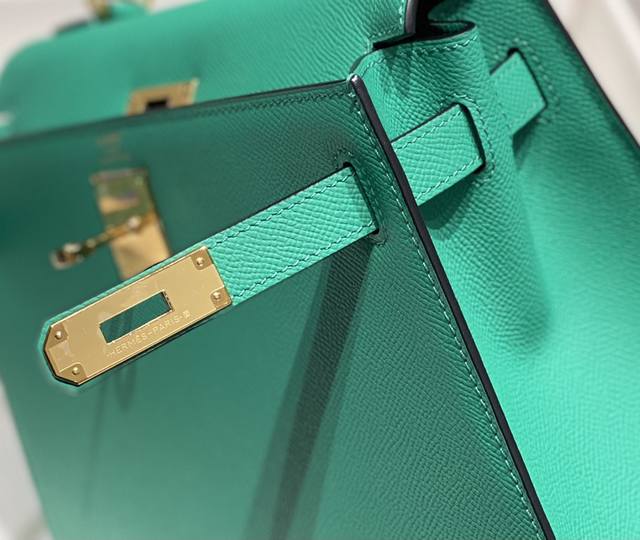 Replica Hermes Kelly Emperial Green - best quality luxury bag dupe