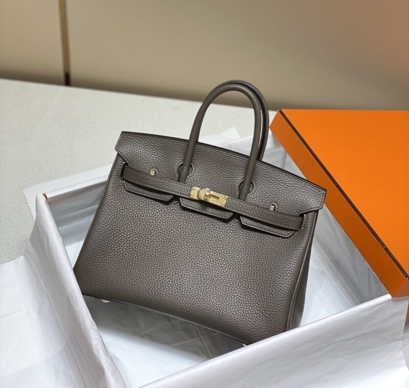 Replica Hermes Birkin 8F Etain - near-authentic luxury replica handbag
