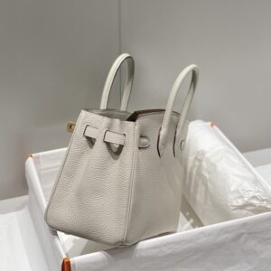Replica Hermes Birkin Pearl Grey - 1:1 designer replica handbag
