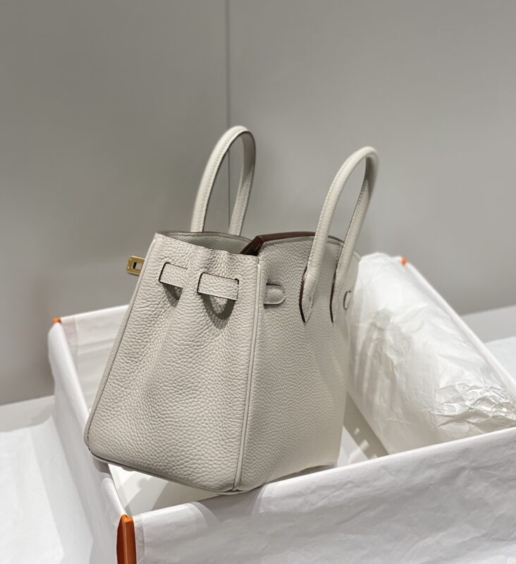 Replica Hermes Birkin Pearl Grey - 1:1 designer replica handbag