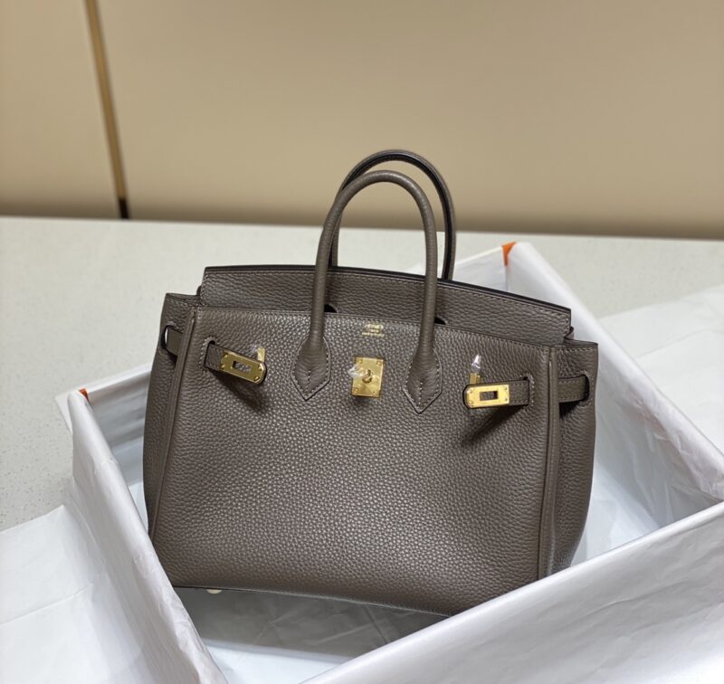 Replica Hermes Birkin 8F Etain - high-quality designer bag clone