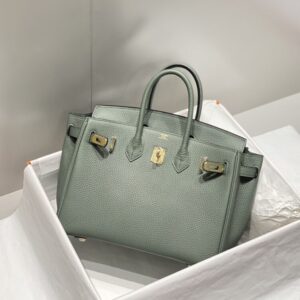 Replica Hermes Birkin Almond Green - high-end fake designer purse
