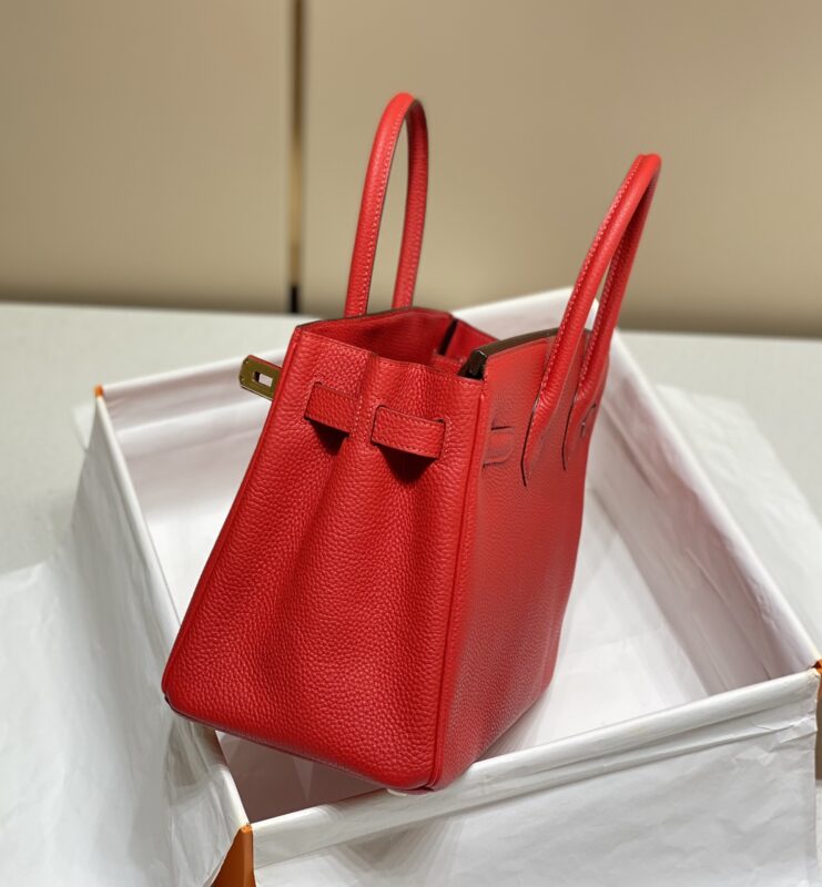 Replica Hermes Birkin Hot Red - ultra-realistic fake designer tote