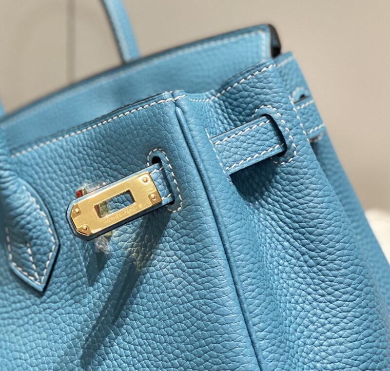 Replica Hermes Birkin Denim Blue - premium 1:1 fake handbag model