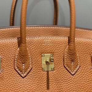 Replica Hermes Birkin Golden Brown - 1:1 designer replica handbag
