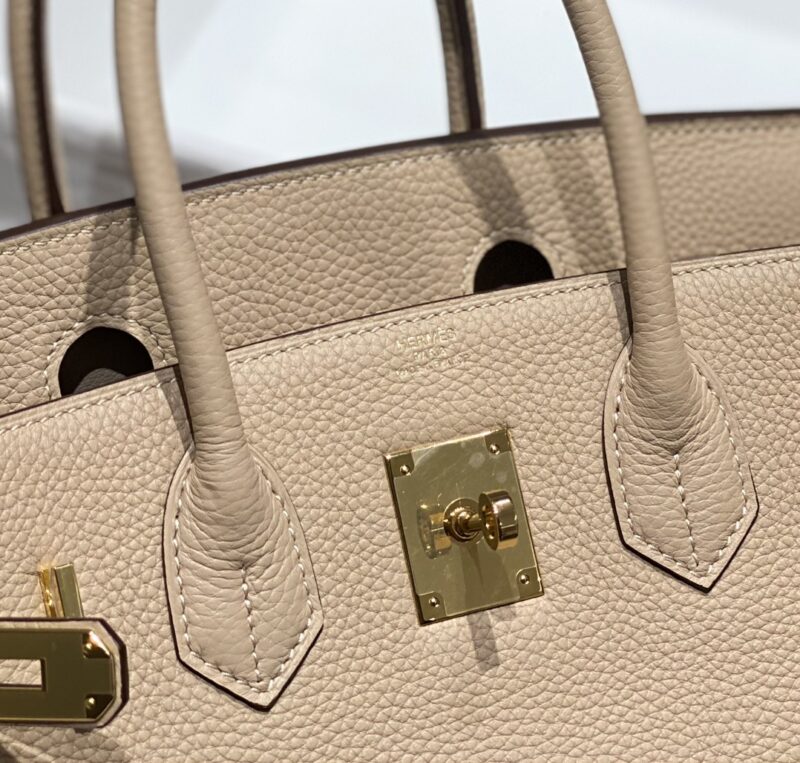 Replica Hermes Birkin Trench Coat Grey - top-tier luxury replica shoulder bag