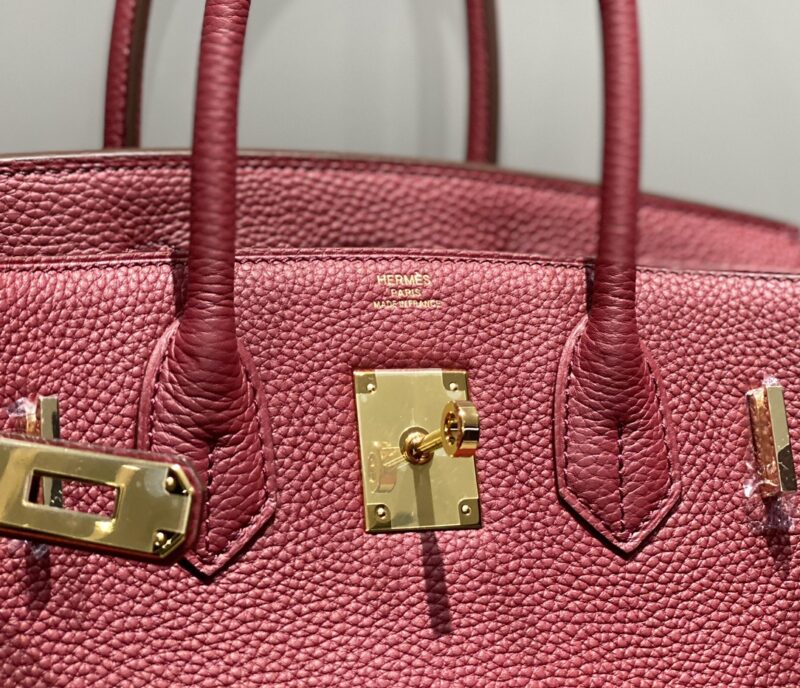Replica Hermes Birkin Bordeaux Red - high-quality designer bag clone