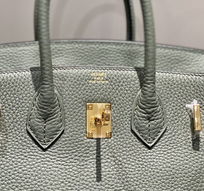 Replica Hermes Birkin Almond Green - high-quality designer bag clone