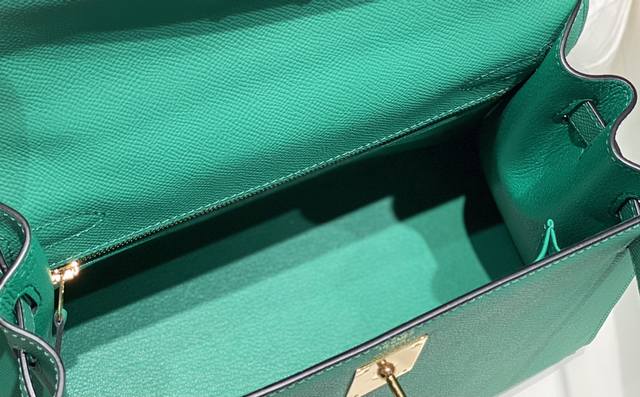 Replica Hermes Kelly Emperial Green - premium 1:1 fake handbag model