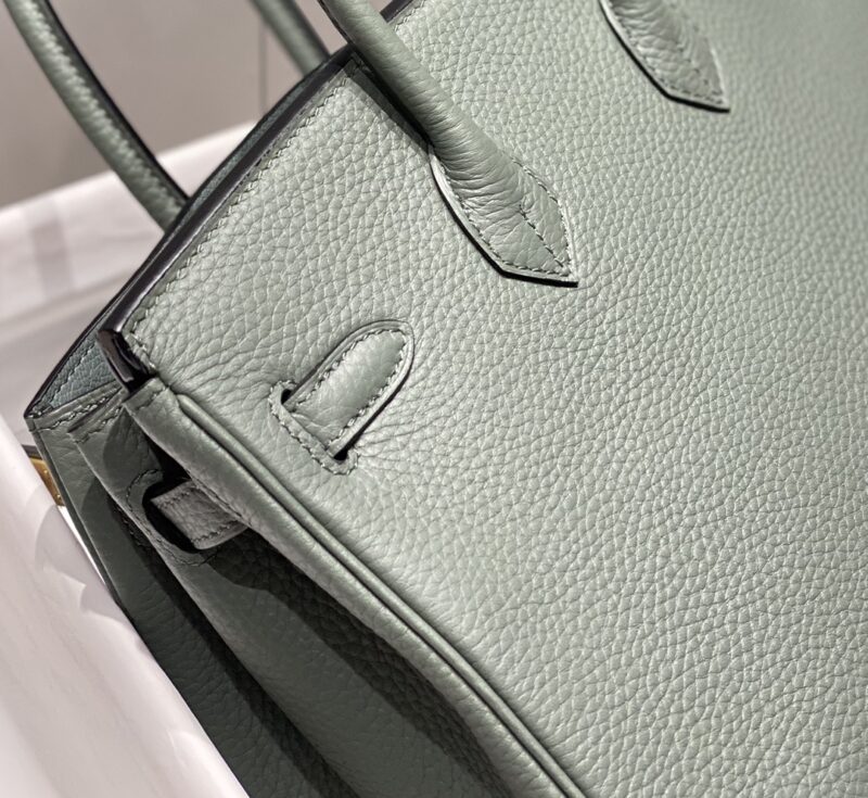 Replica Hermes Birkin Almond Green - ultra-realistic fake designer tote