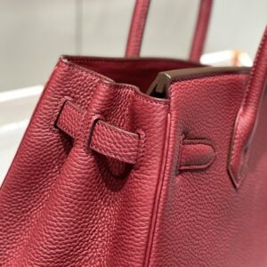 Replica Hermes Birkin Bordeaux Red - high-accuracy replica luxury purse
