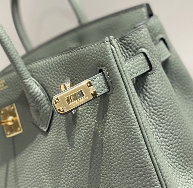 Replica Hermes Birkin Almond Green - best quality luxury bag dupe