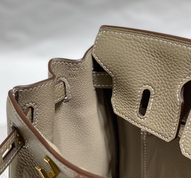 Replica Hermes Birkin Turtledove Silver - near-authentic luxury replica handbag