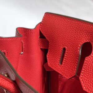 Replica Hermes Birkin Hot Red - realistic designer-inspired fake bag