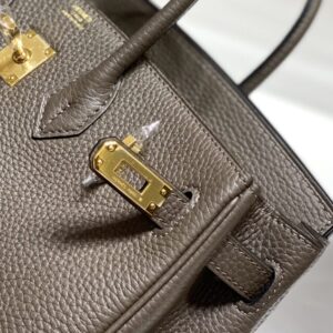 Replica Hermes Birkin 8F Etain - premium-grade designer purse dupe