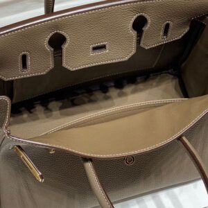 Replica Hermes Birkin Elephant Gold - ultra-realistic fake designer tote