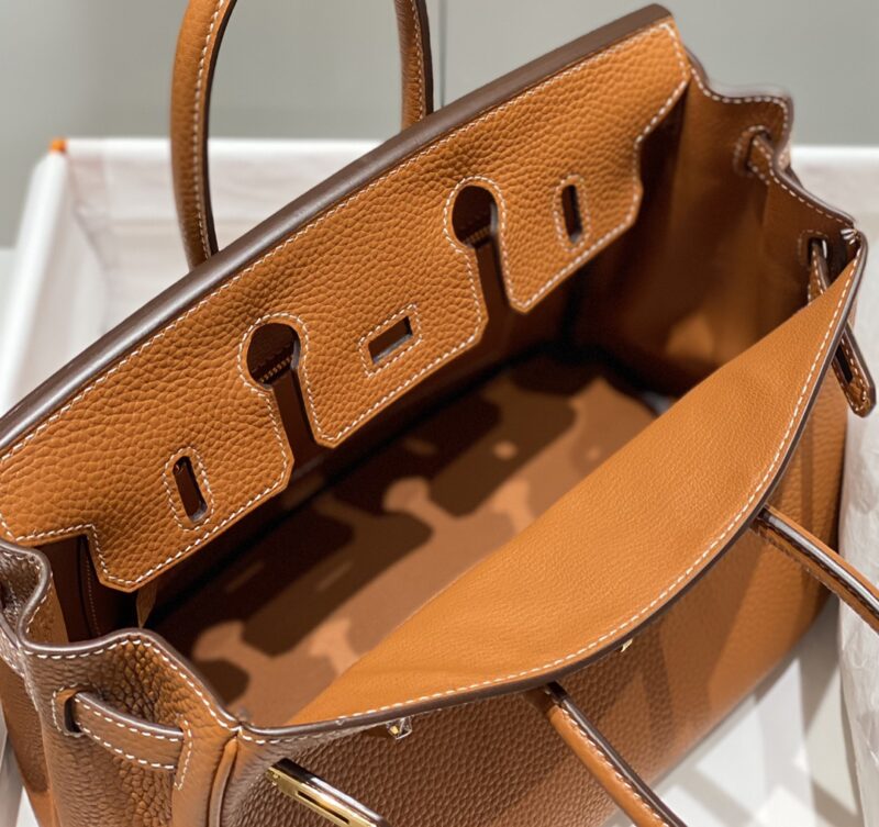 Replica Hermes Birkin Golden Brown - premium-grade designer purse dupe