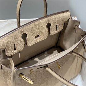 Replica Hermes Birkin Trench Coat Grey - high-accuracy replica luxury purse