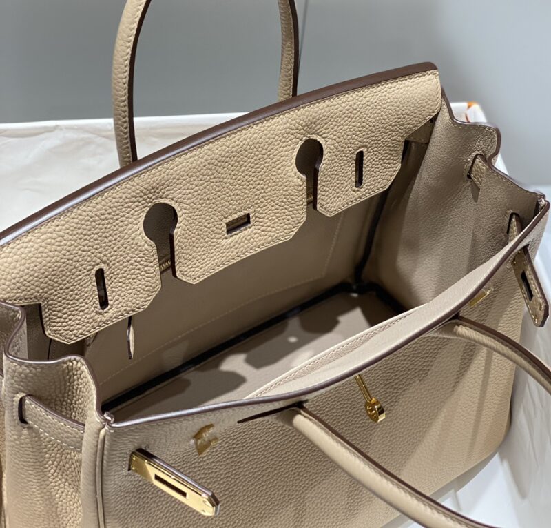 Replica Hermes Birkin Trench Coat Grey - high-accuracy replica luxury purse