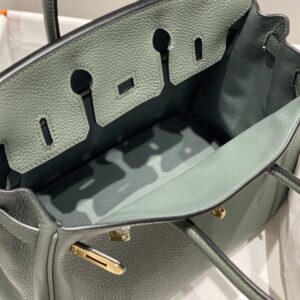 Replica Hermes Birkin Almond Green - elite superclone designer purse