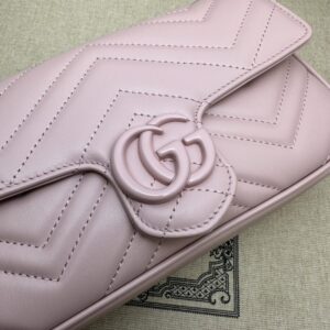 Replica Gucci Matelassé Mini Pink - best quality luxury bag dupe