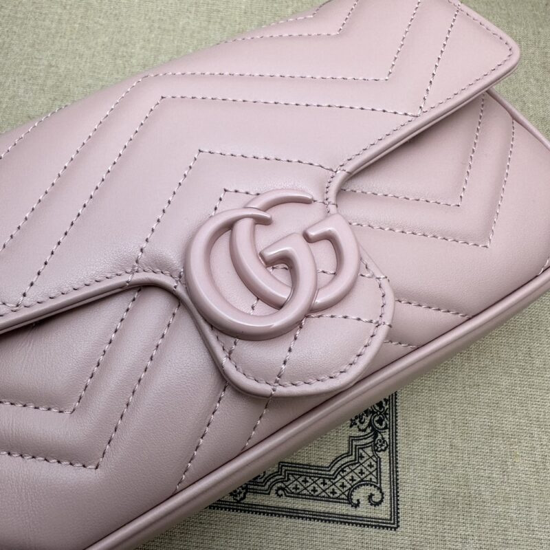 Replica Gucci Matelassé Mini Pink - best quality luxury bag dupe