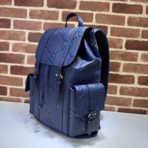Replica Gucci Medium Backpack Full Blue - ultra-realistic fake designer tote