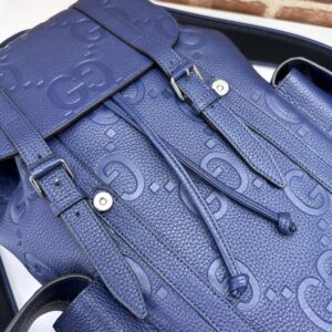 Replica Gucci Medium Backpack Full Blue - high-accuracy replica luxury purse