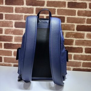 Replica Gucci Medium Backpack Full Blue - realistic designer-inspired fake bag