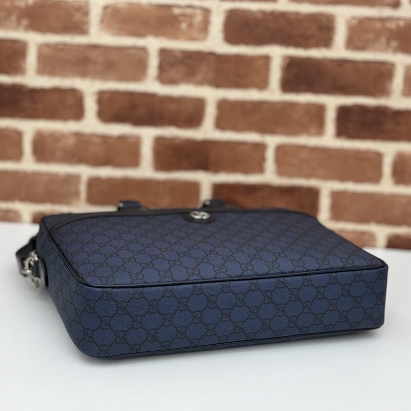 Replica Gucci Crossbody Briefcase Blue - high-quality designer bag clone