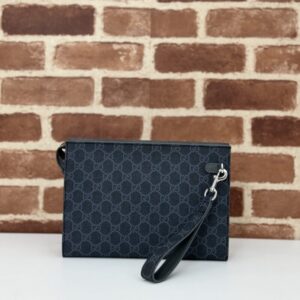 Replica Gucci GG Canvas Pouch Blue - best-selling designer handbag dupe