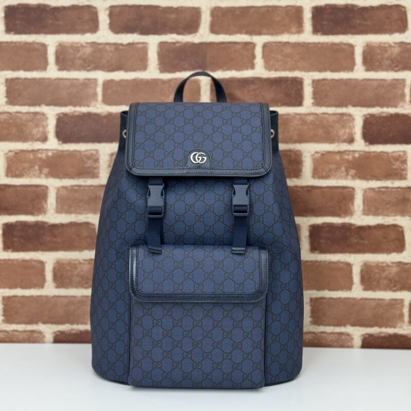 Replica Gucci Large Ophidia Backpack Blue - top-rated replica designer bag