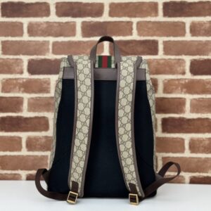 Replica Gucci Large Ophidia Backpack Beige - 1:1 designer replica handbag