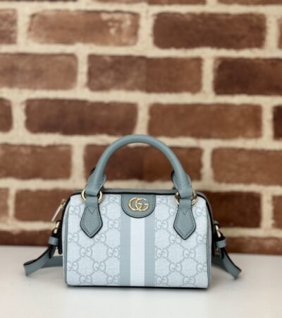 Replica Gucci GG Ophidia Boston Blue - ultra-realistic fake designer tote