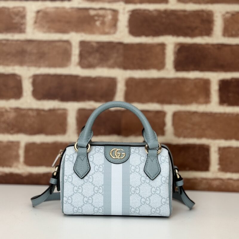 Replica Gucci GG Ophidia Boston Blue - ultra-realistic fake designer tote