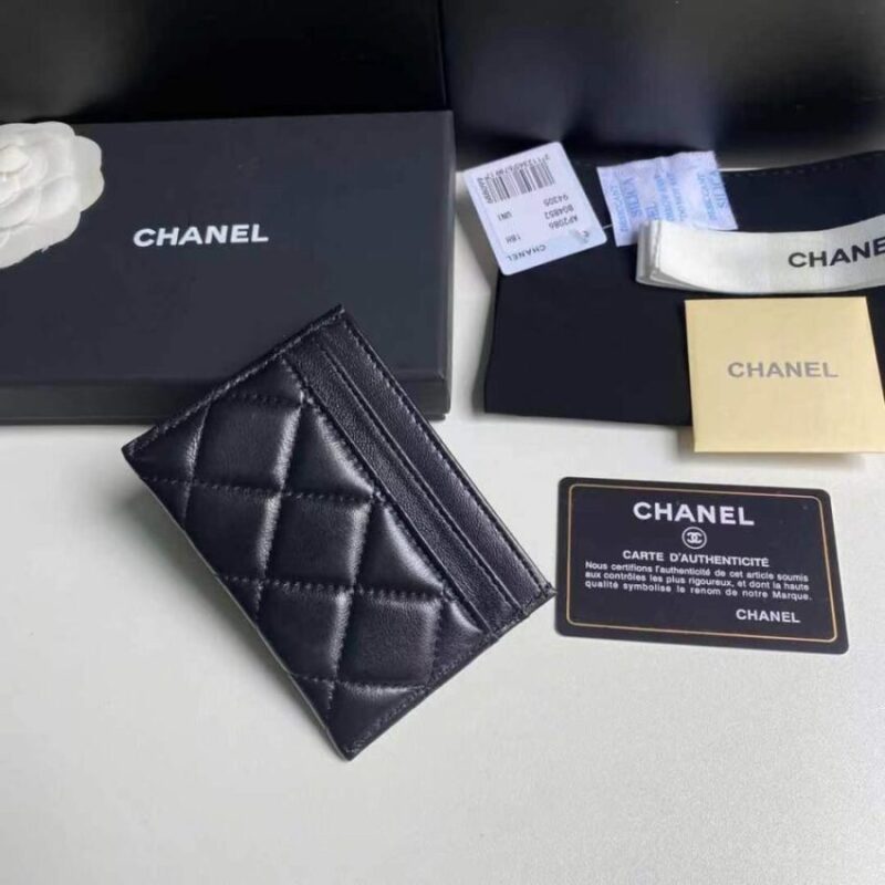 Replica Chanel Flap Card Holder Heart - authentic-look luxury purse replica