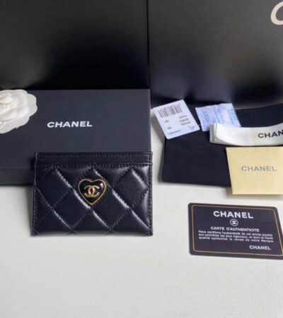Replica Chanel Flap Card Holder Heart - ultra-realistic fake designer tote
