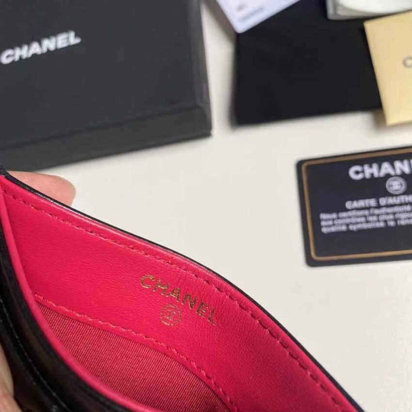 Replica Chanel Flap Card Holder Heart - high-end fake designer purse