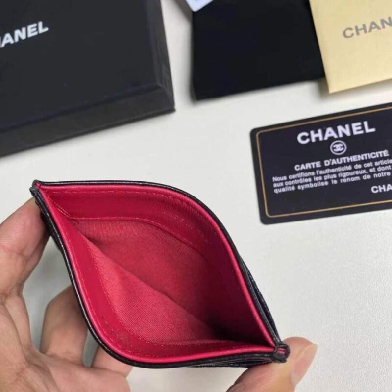 Replica Chanel Flap Card Holder Heart - 1:1 designer replica handbag