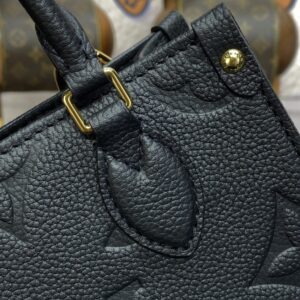 Replica LV OnTheGo BB Black - near-authentic luxury replica handbag