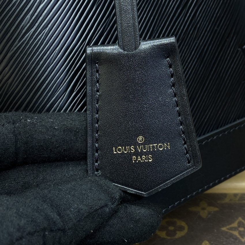 Replica Louis Vuitton Alma Backpack Black - near-authentic luxury replica handbag