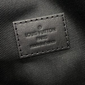 Replica Louis Vuitton Steamer Wearable Wallet Black Canvas - best quality luxury bag dupe